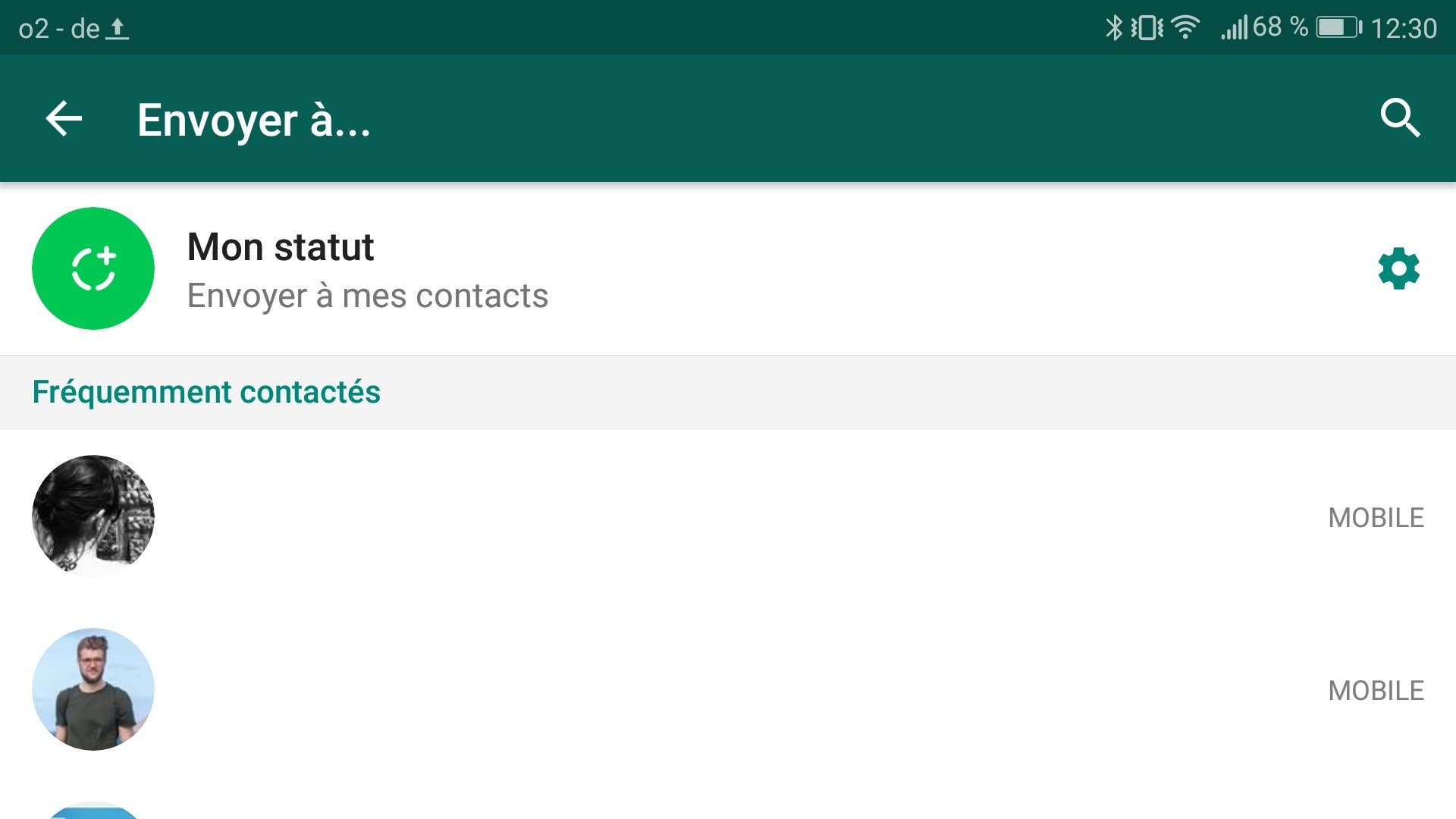androidpit FR whatsapp envoi statut