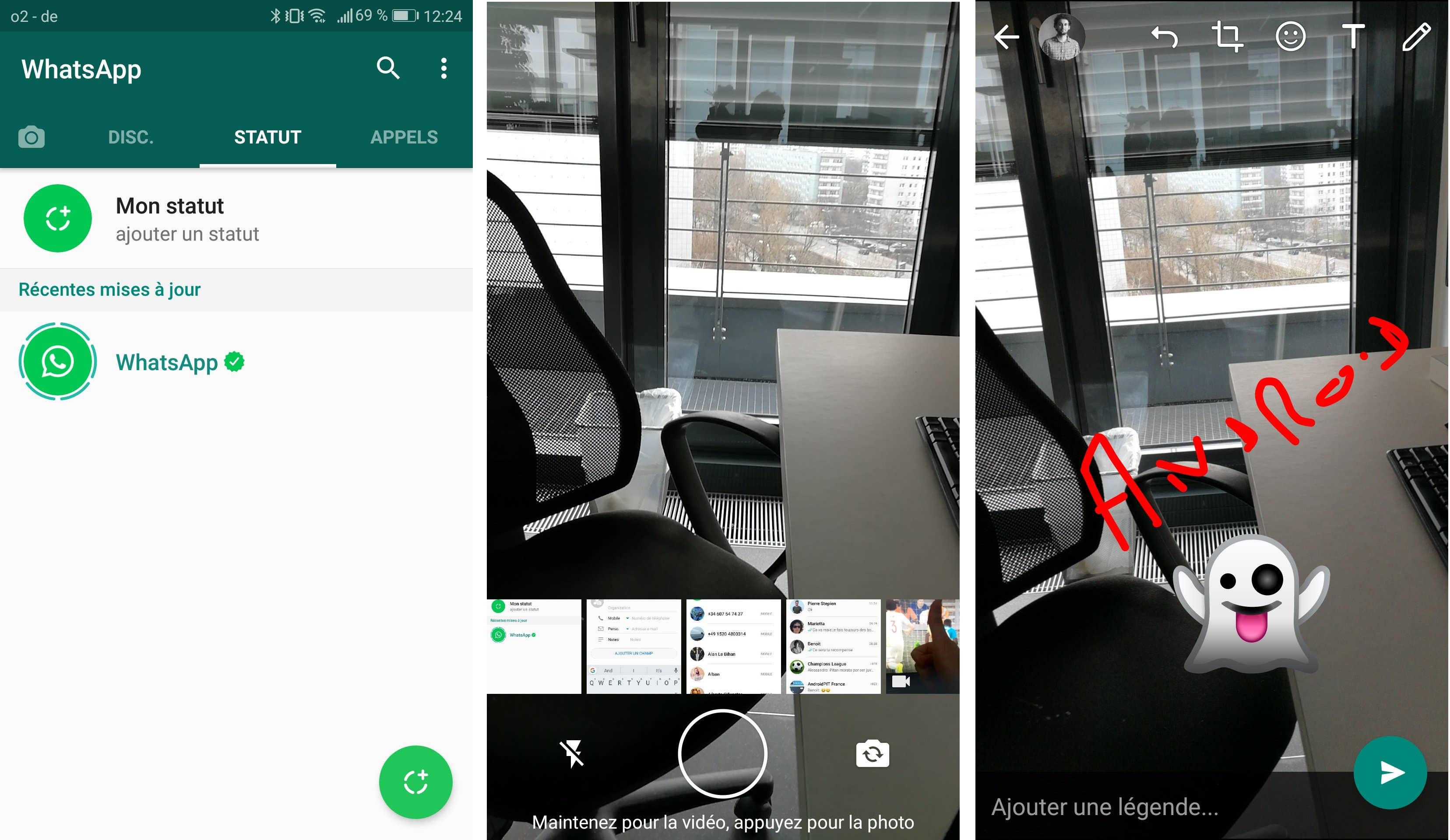 androidpit FR whatsapp statut