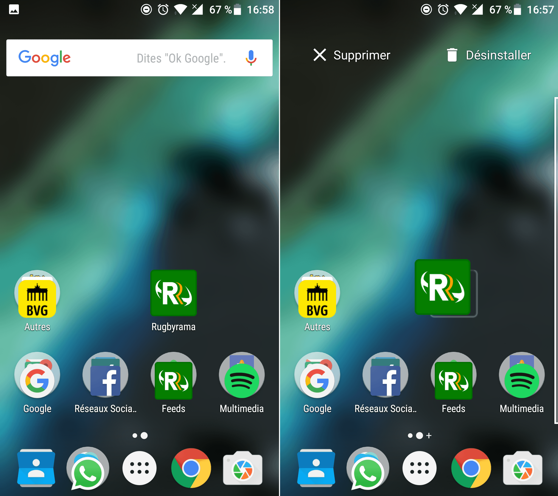 androidpit android beginners delete shortcut fr