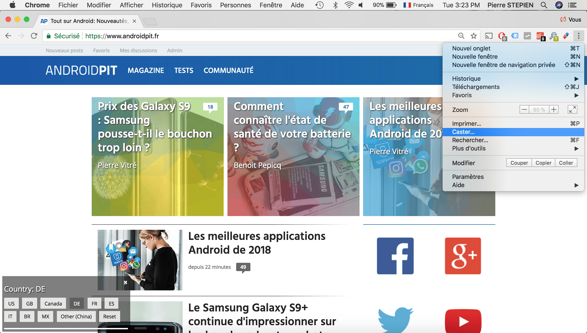 androidpit cast chrome