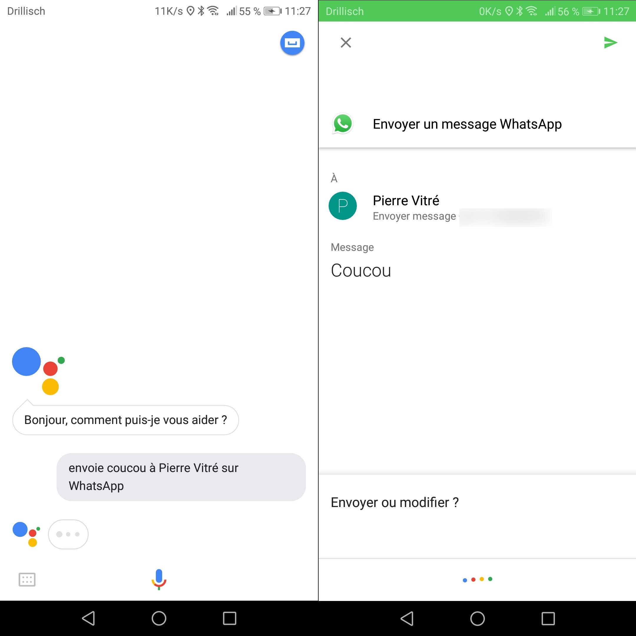 androidpit google assistant FR