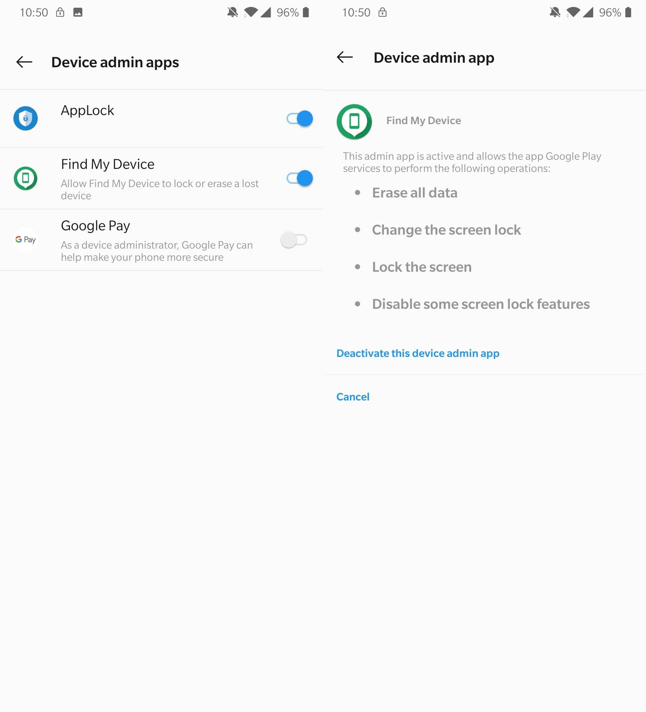 androidpit google play services desactivate