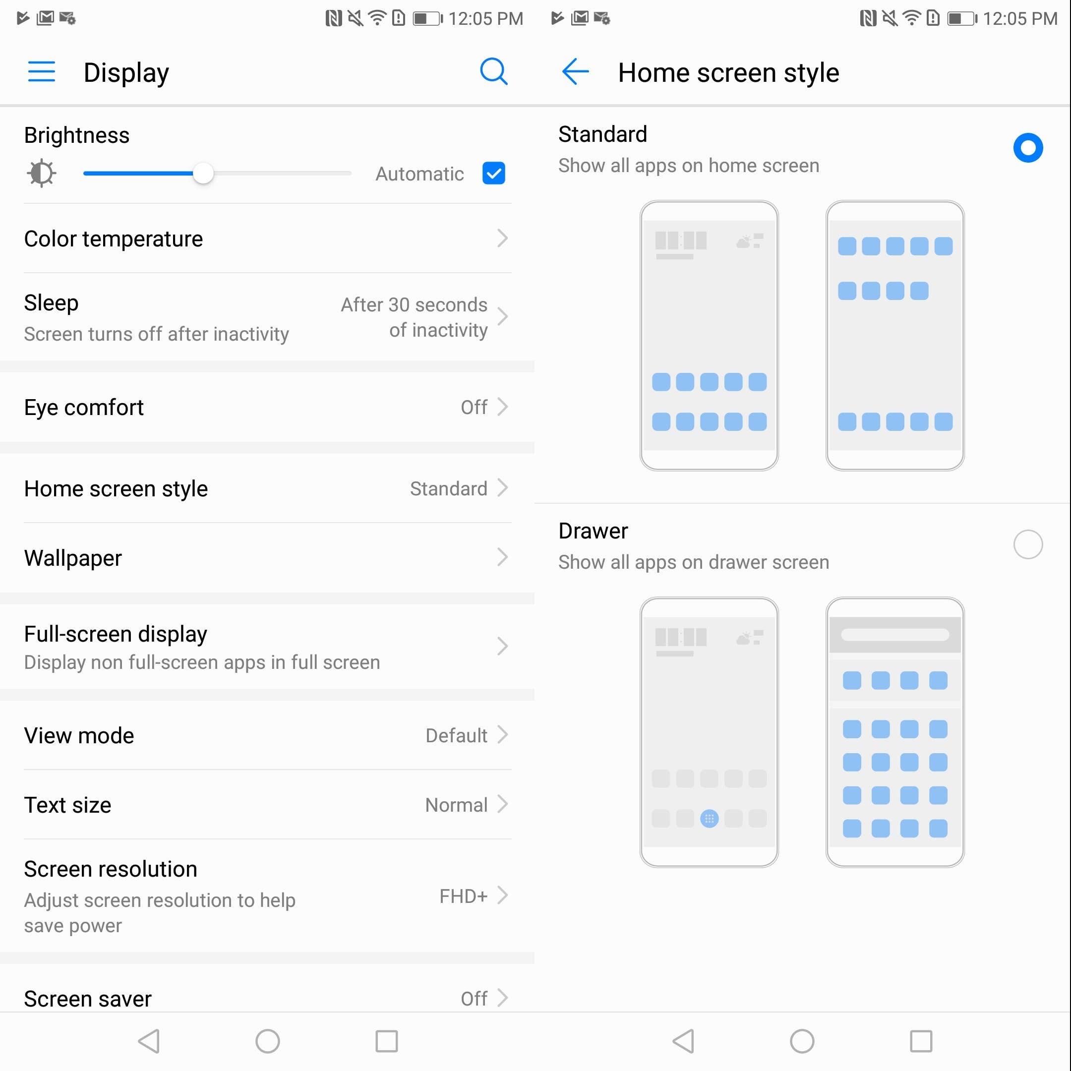 androidpit huawei app drawer