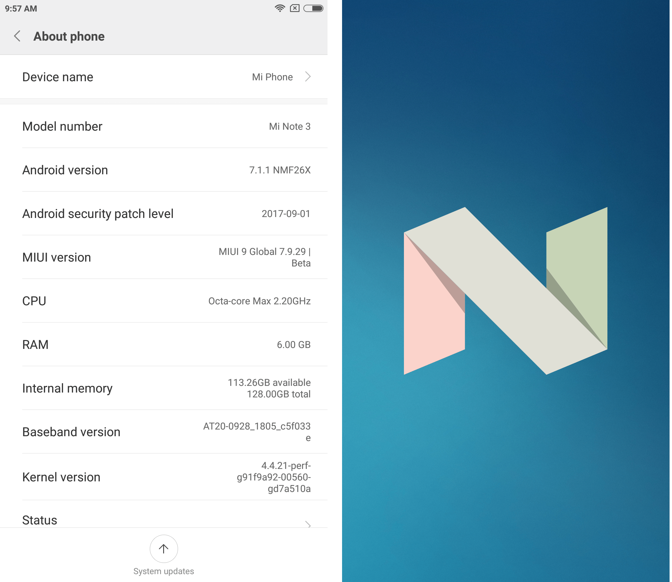 androidpit mi note 3 sotware