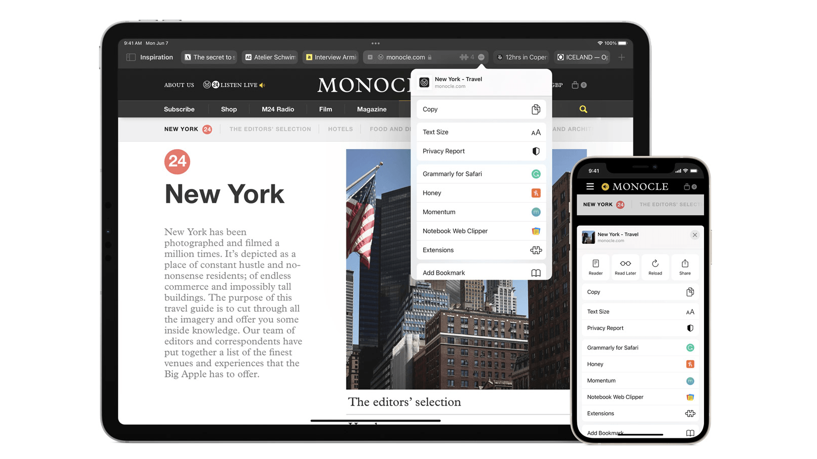 Il n'y a pas encore beaucoup d'extensions mais cela devrait changer bientôt.