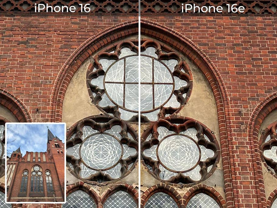 À la lumière du jour, la qualité du0027image de lu0027iPhone 16 et de lu0027iPhone 16e est identique. Avec suffi