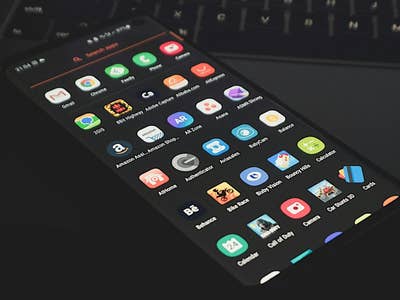 Smartphone avec apps