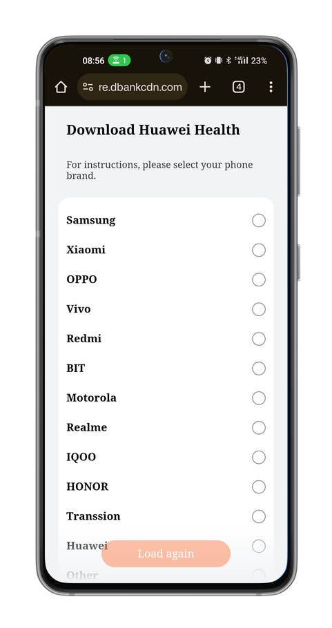 Captures du0027écran application Huawei Health