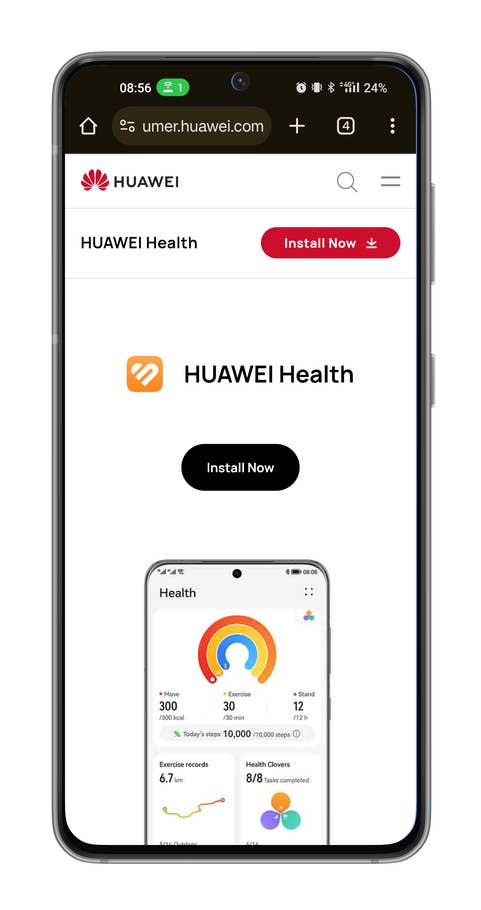 Captures du0027écran application Huawei Health