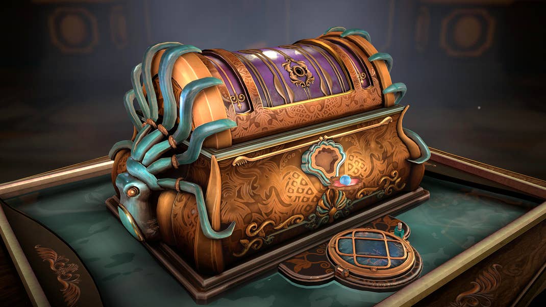 A puzzle box from the video game Boxes: Lost Fragments.