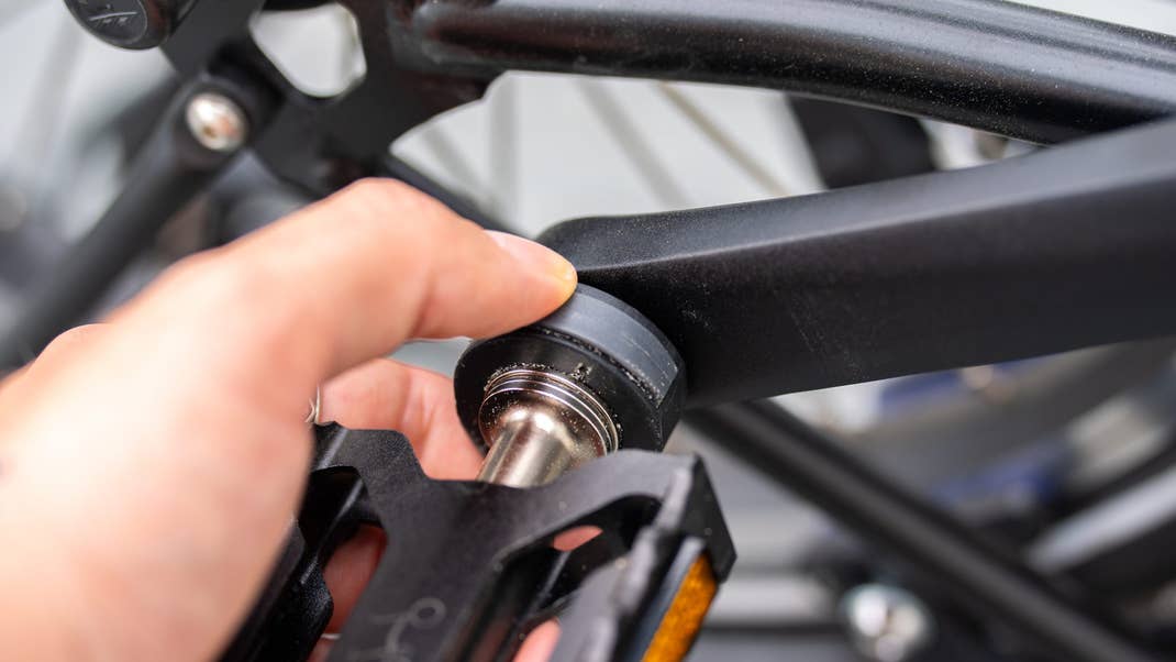 La pédale du Brompton Electric P-Line La pédale du Brompton Electric P-Line