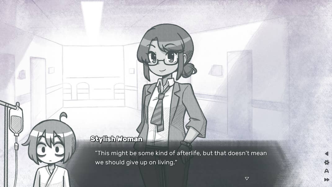 A screenshot of the game Return to Ash.