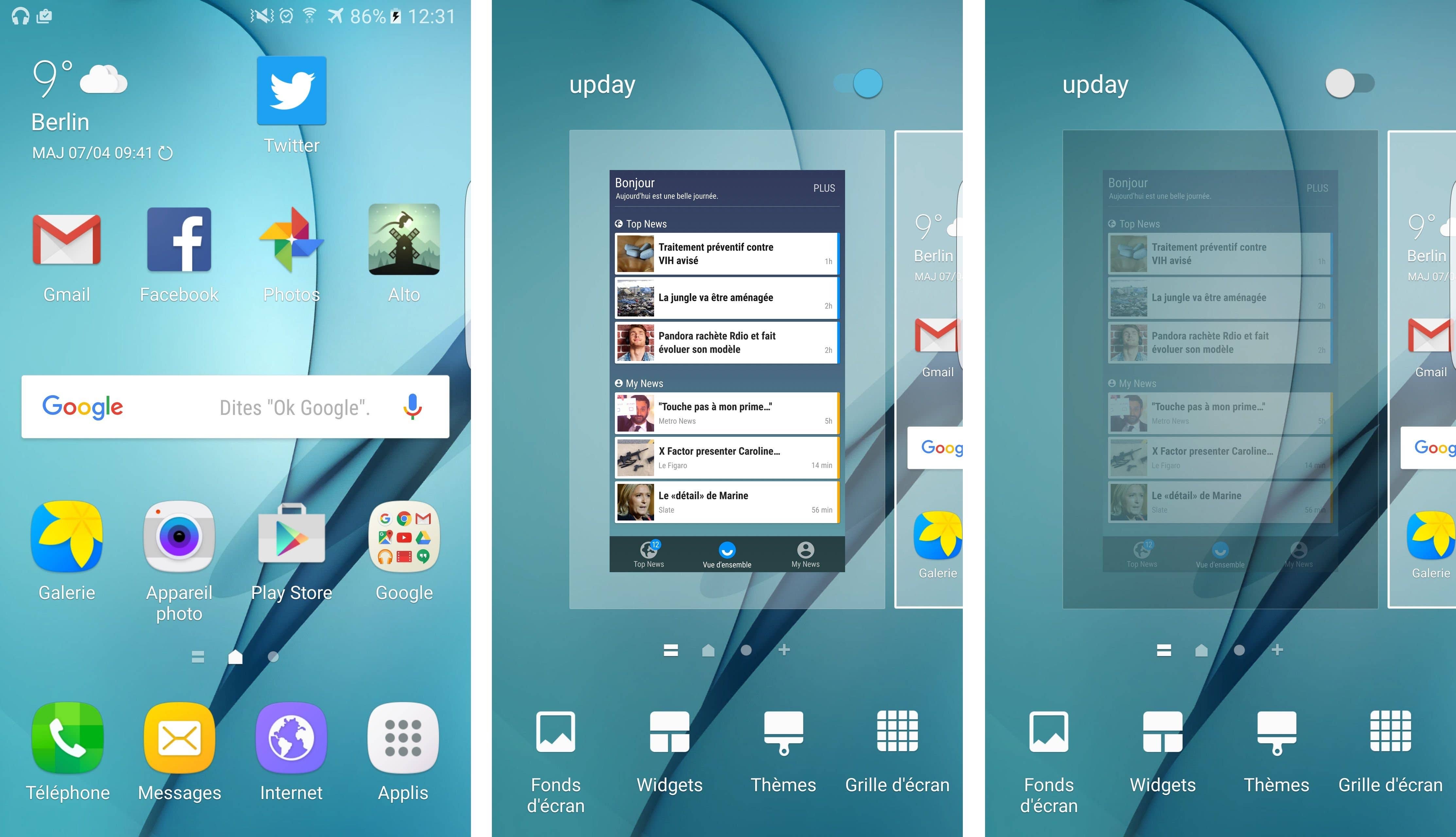 comment desactiver tiroir lateral flipboard samsung galaxy android 6 0 marshmallow images 00