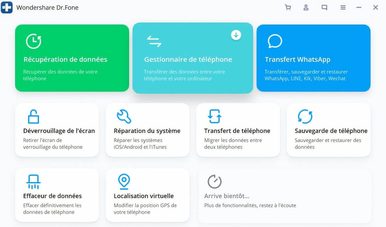 comment recuperer sms mms supprimes dr fone