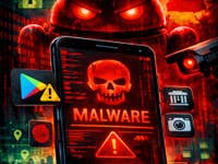 Image symbolique du nouveau malware Android Keenadu.