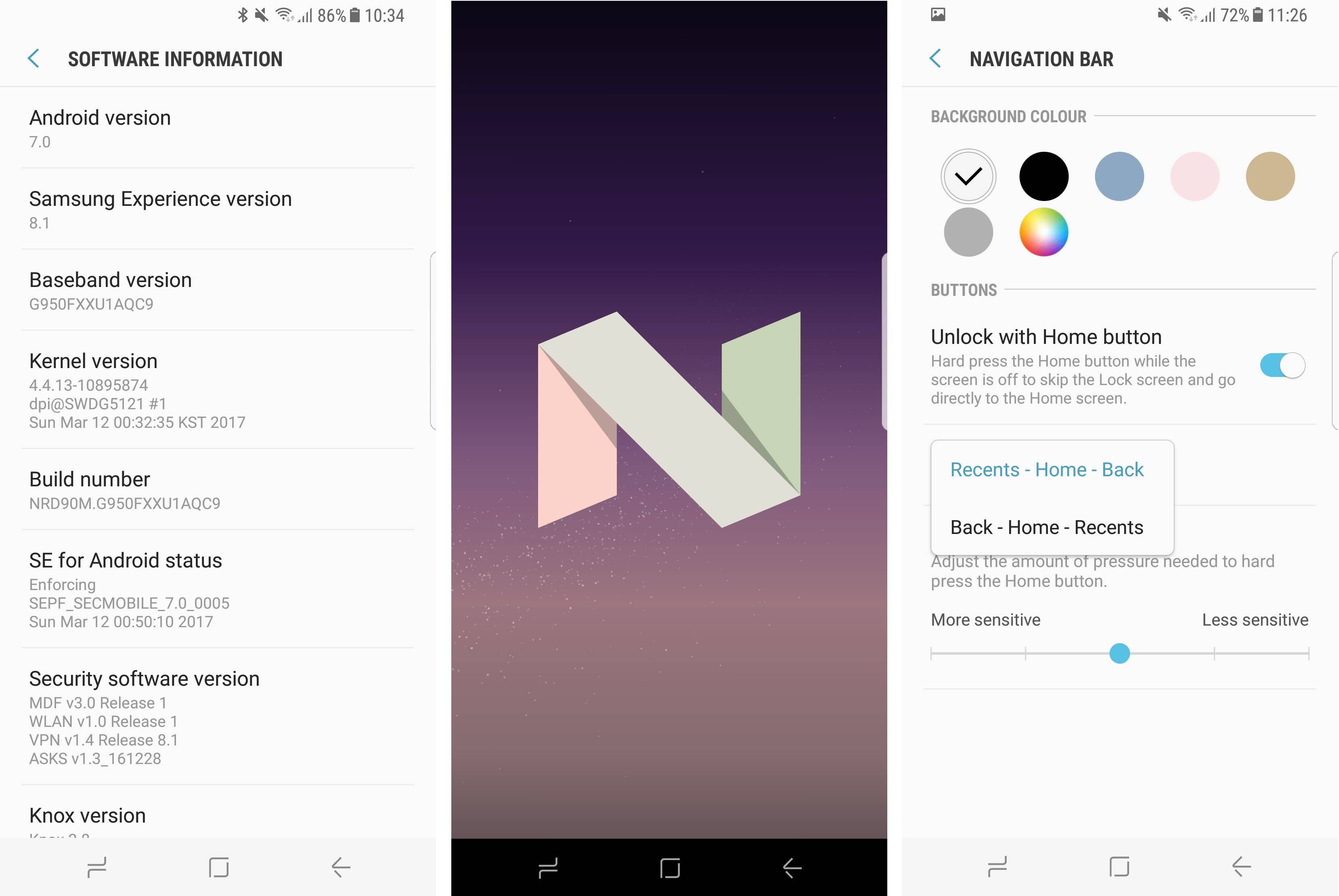 galaxy s8 review software