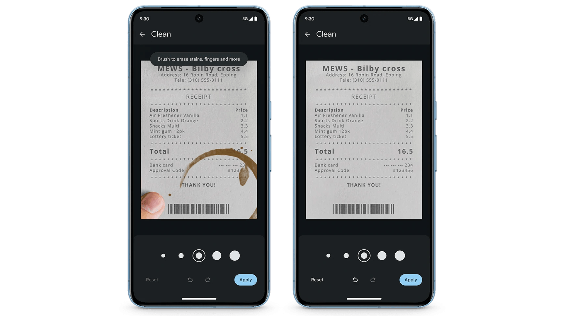 La nouvelle fonctionnalité Nettoyer de Google / © Google