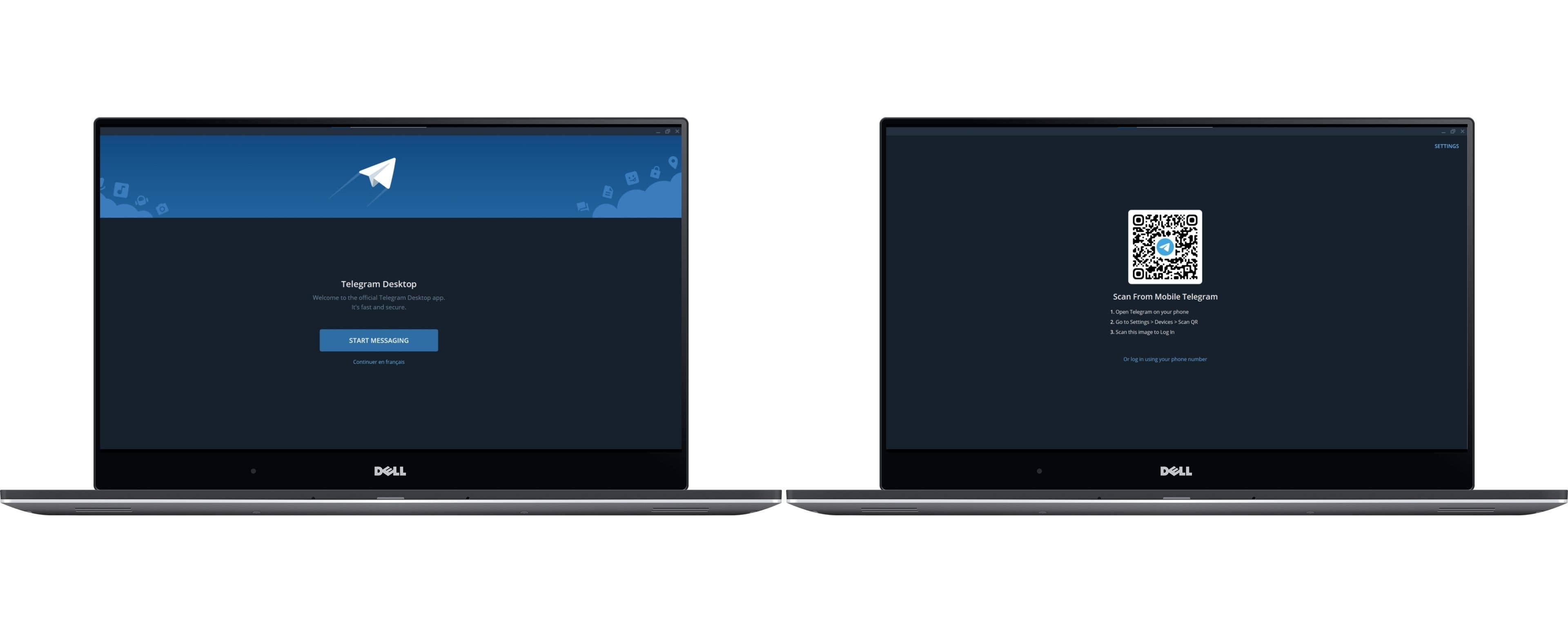 how to telegram desktop pc mac