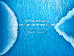 Teaser de lancement pour la série Huawei P60