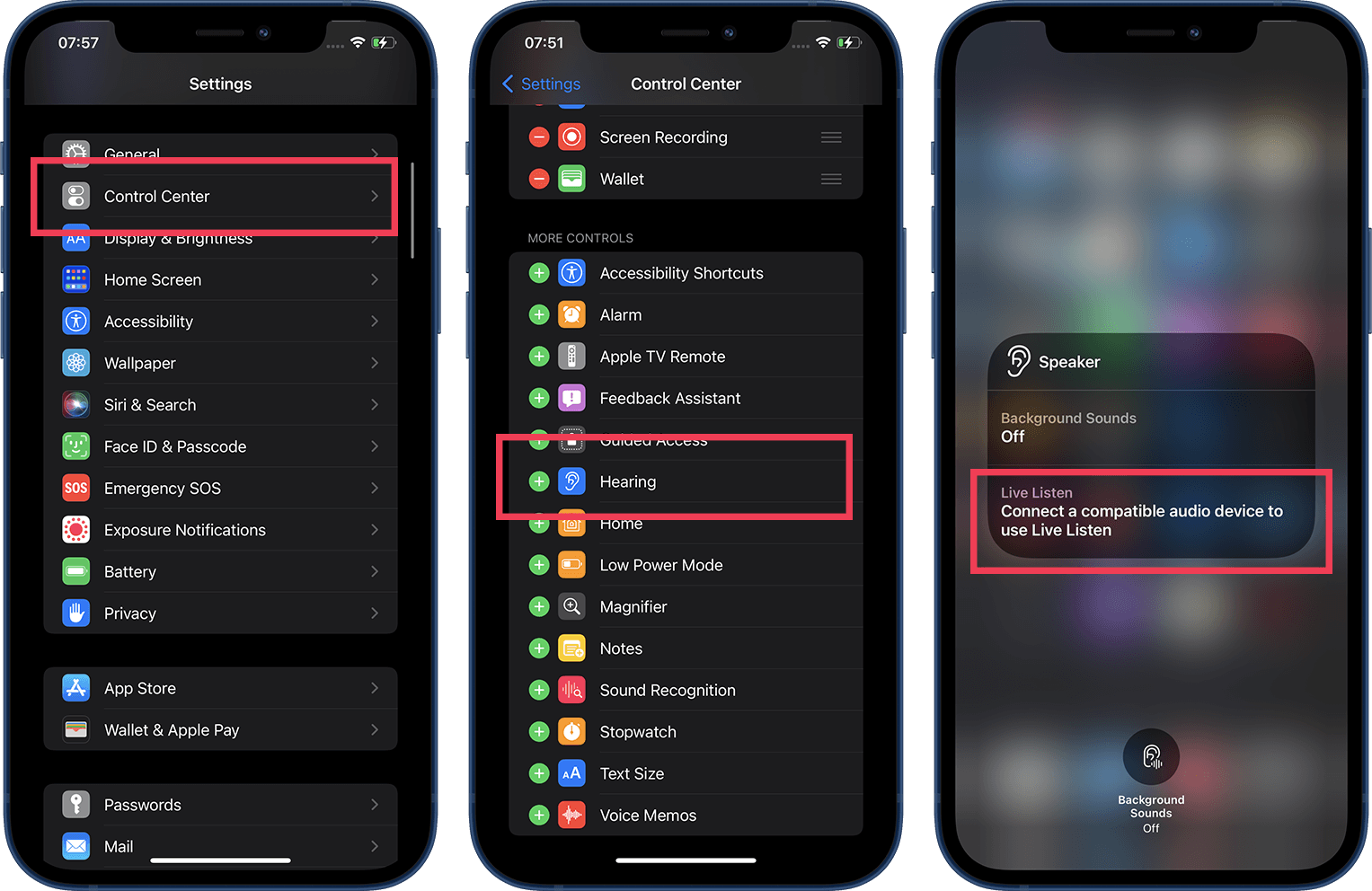 iOS Live stream feature