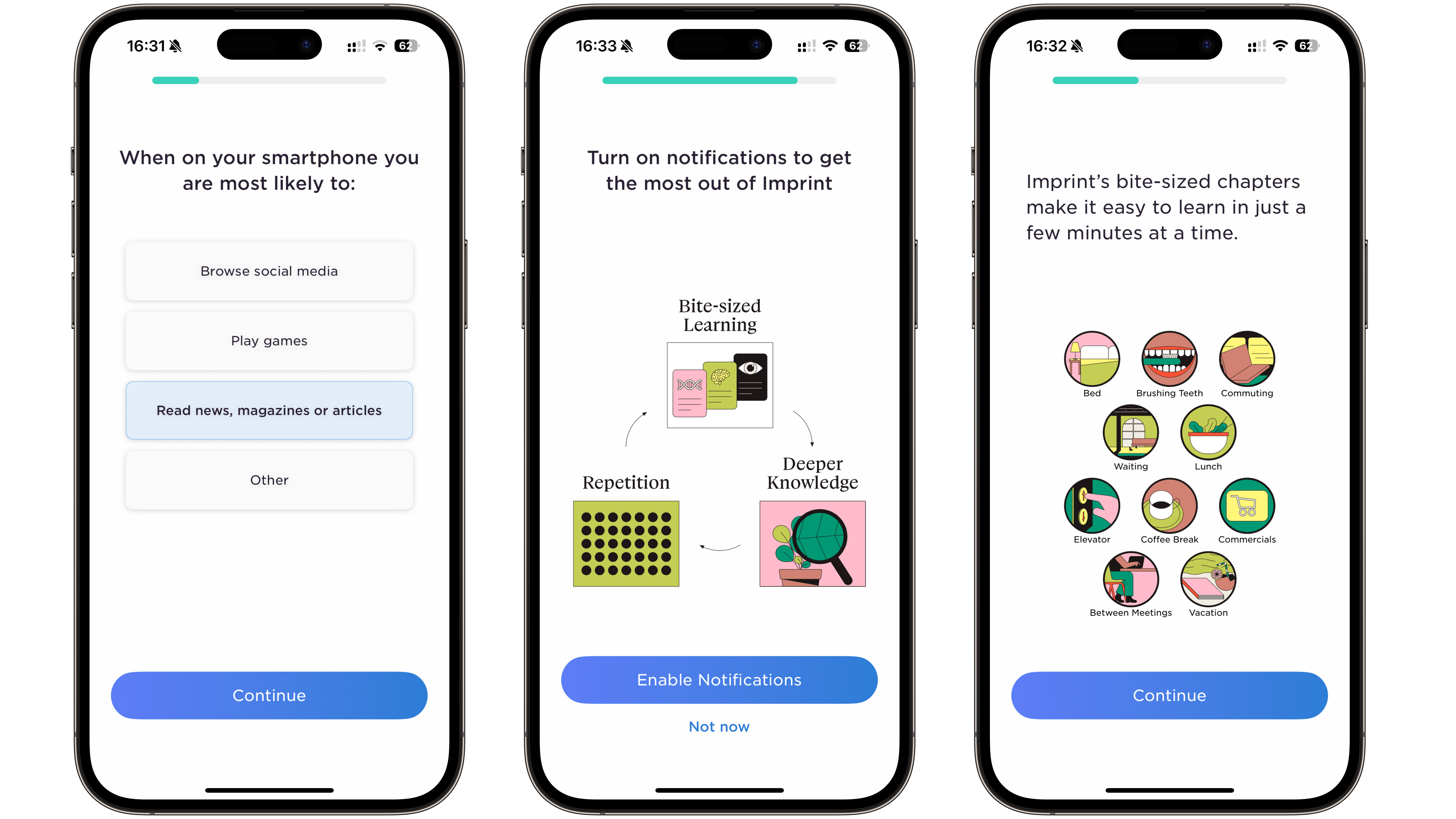 Imprint captures d'écran