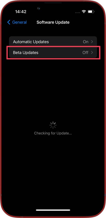 Capture du0027écran montrant comment installer la bêta publique du0027iOS 18