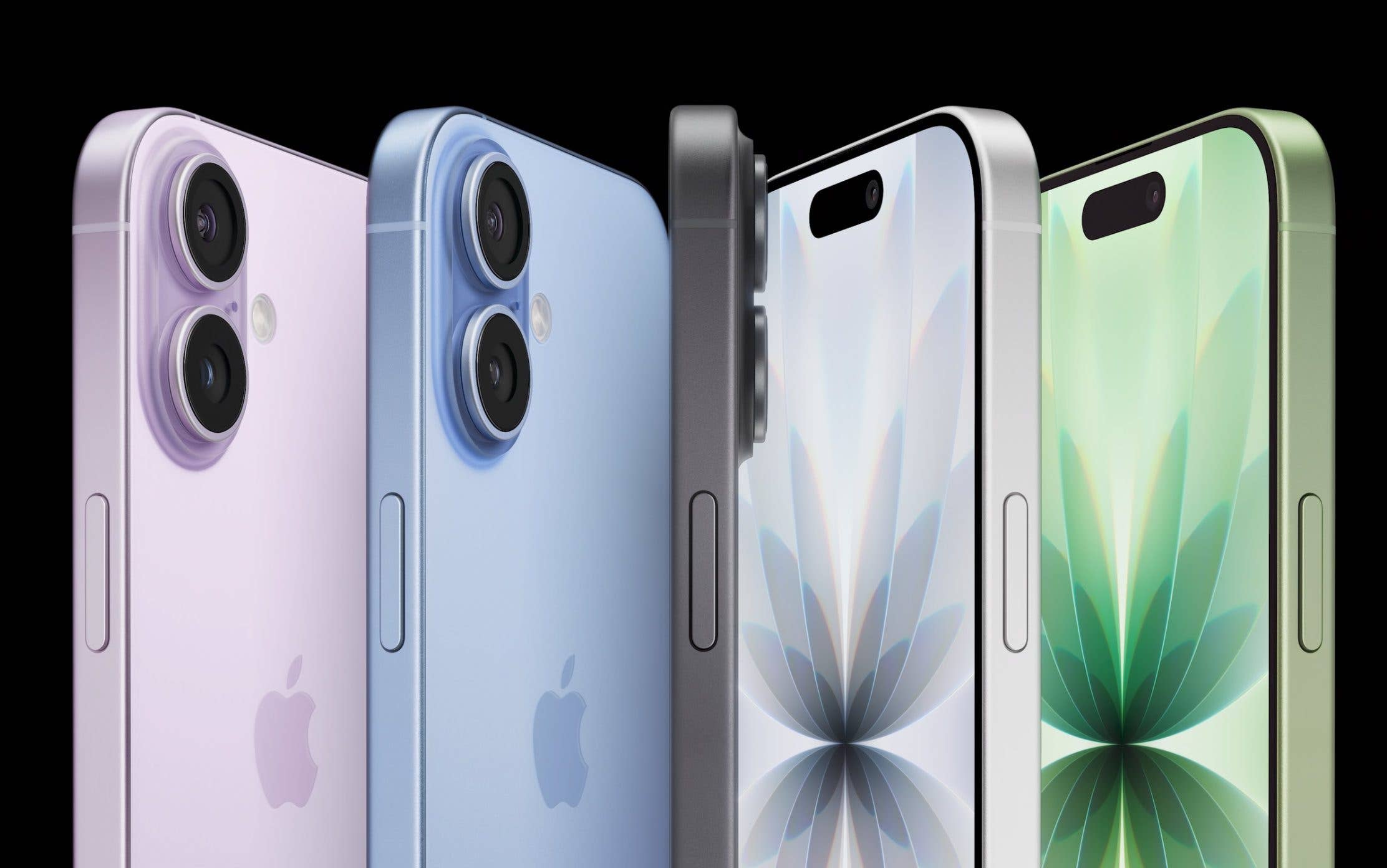 L'iPhone 17 d'Apple sous toutes ses couleurs.
