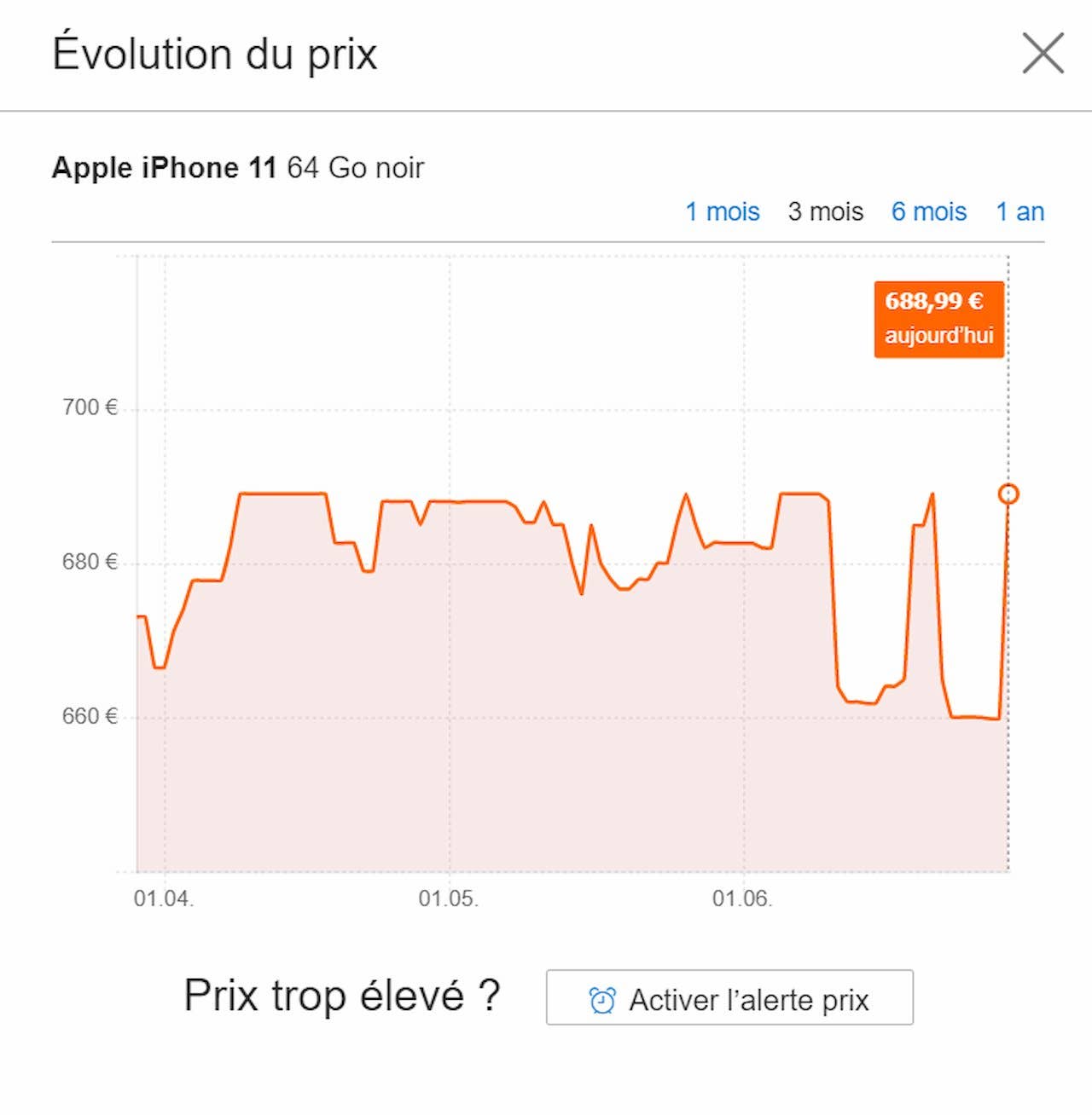 iphone baisse prix idealo3