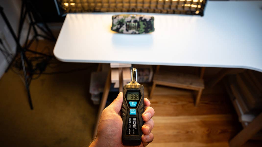 Le test de volume de la JBL Charge 5