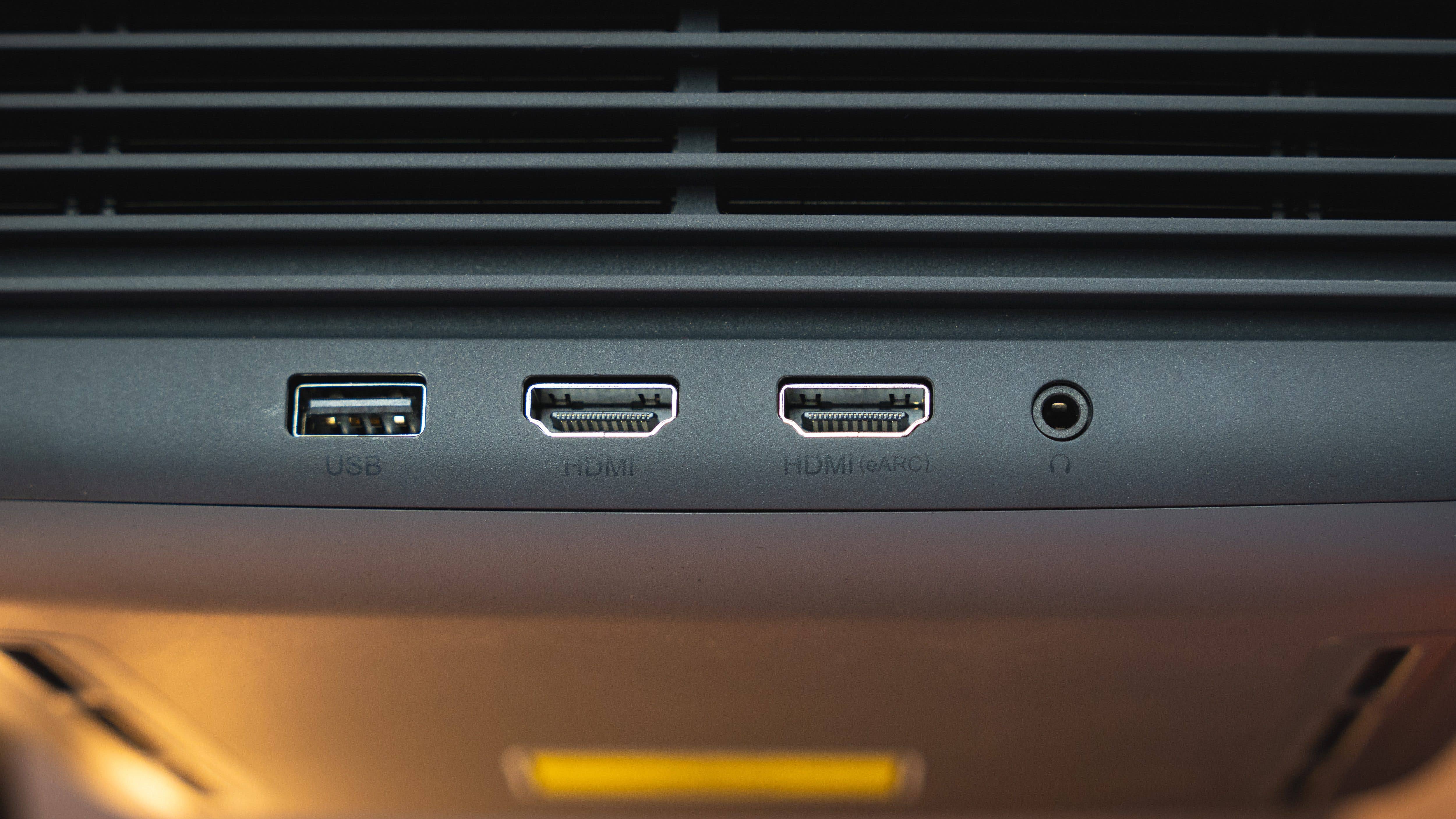 Les ports du JMGO N1 Ultra