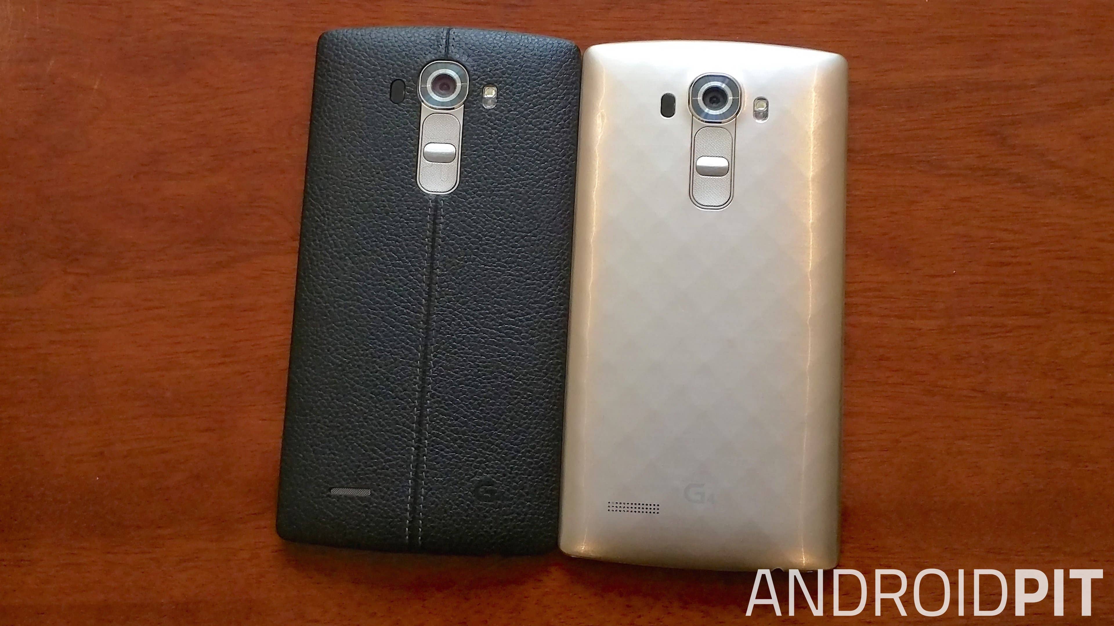 lg g4 back plastic leather full