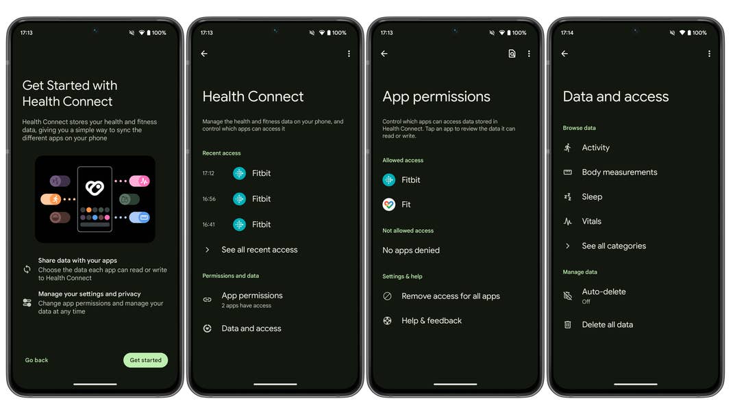 Android 14 - Health Connect