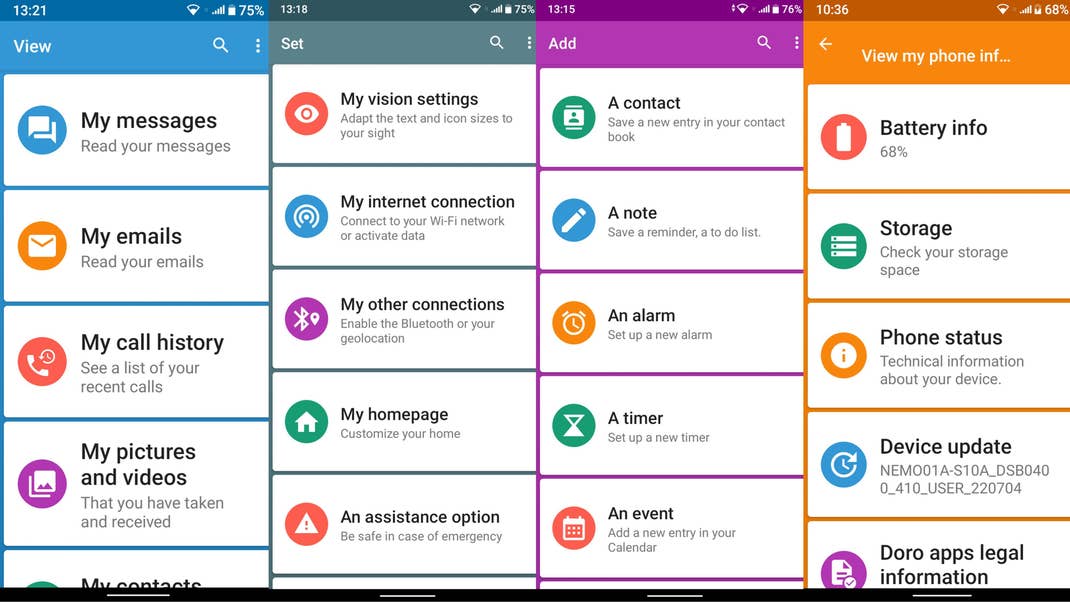 Senioren-Handy Doro 8100