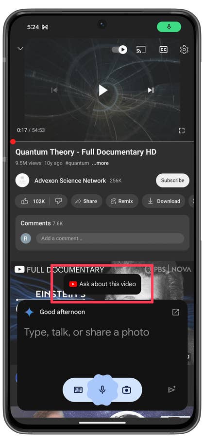 Comment utiliser Gemini pour résumer des vidéos YouTube