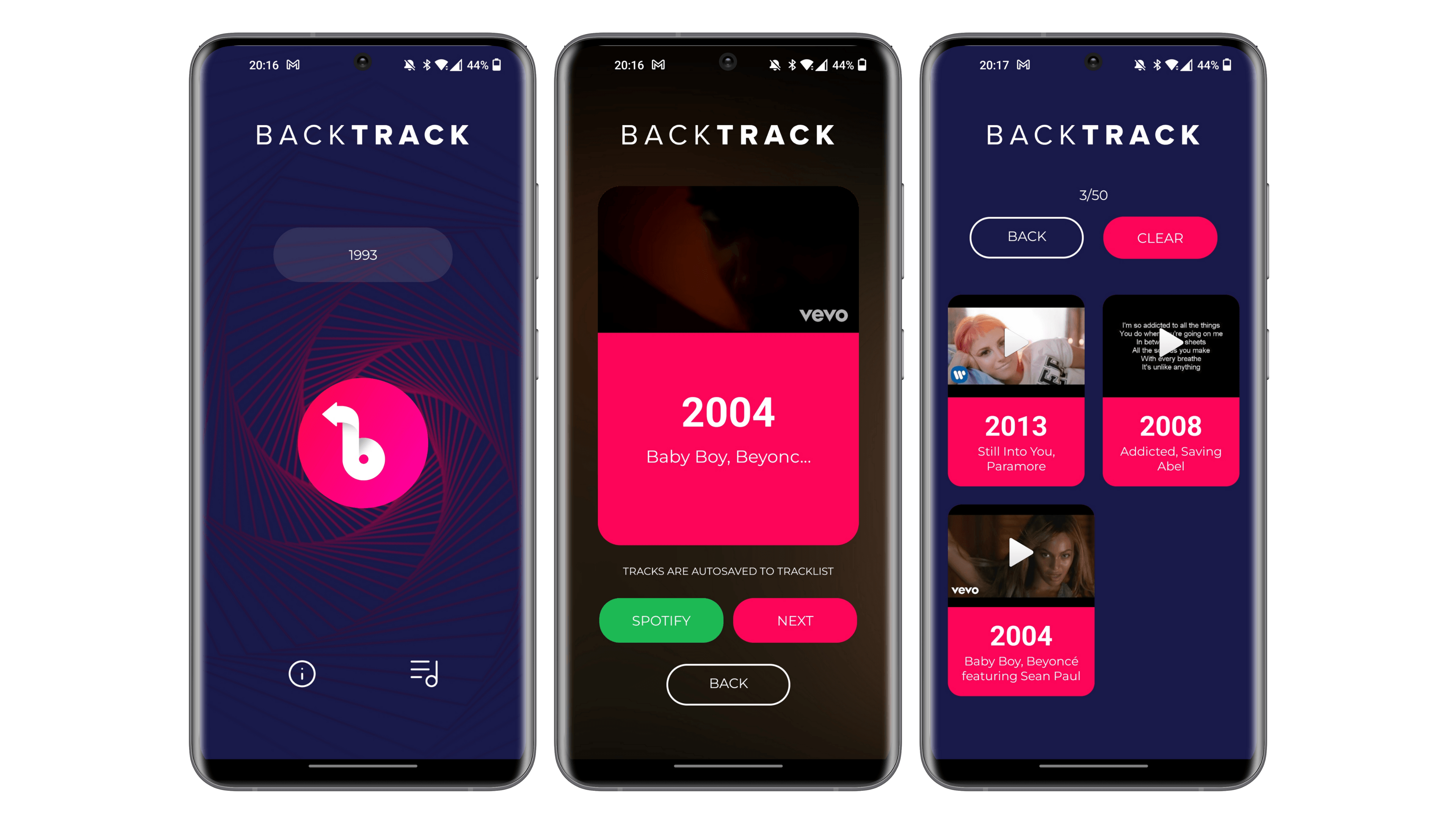 5 applications de la semaine BackTrack