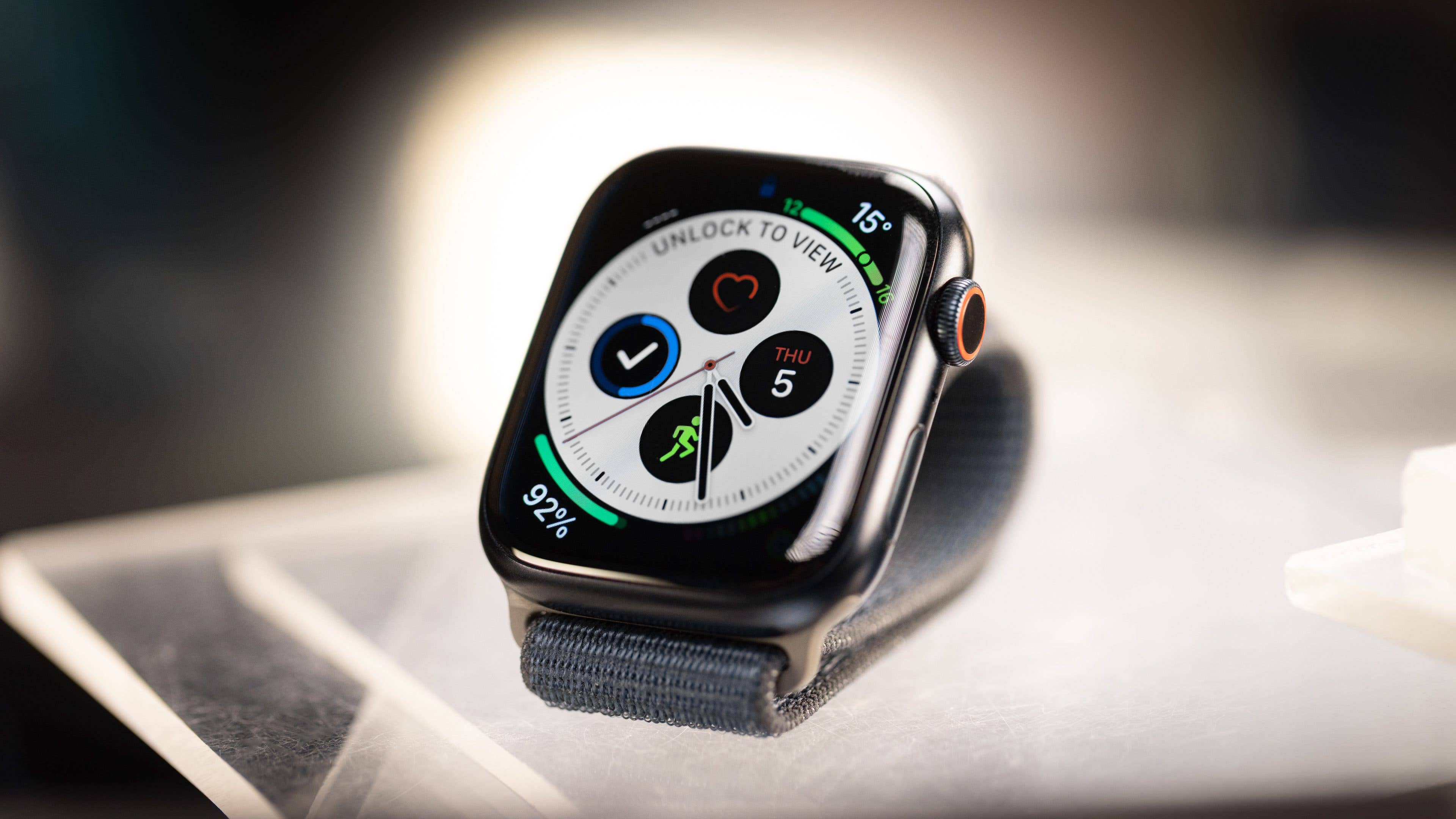 L'écran de l'Apple Watch 9