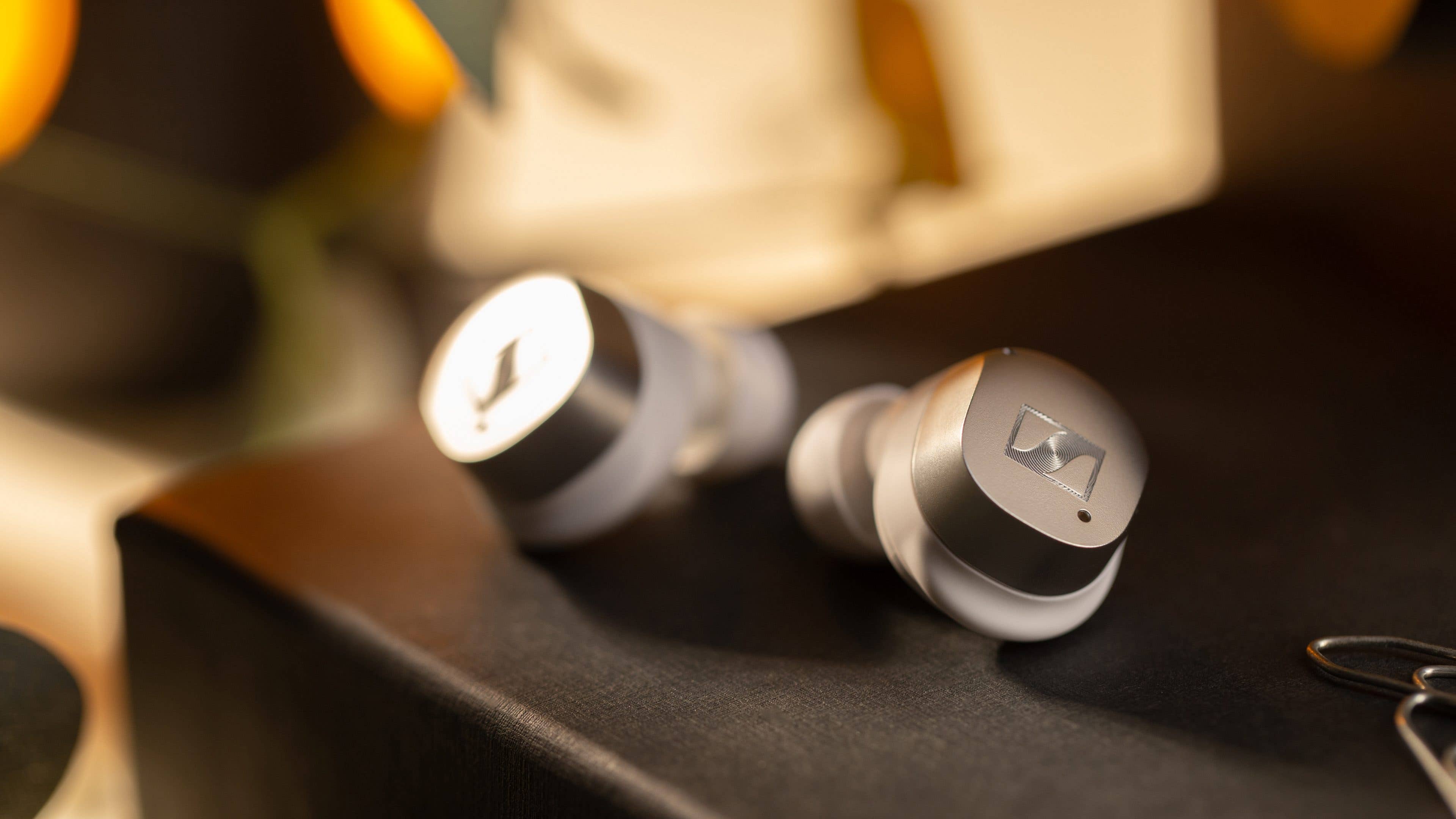 Les Sennheiser Momentum True Wireless 4 vus de haut
