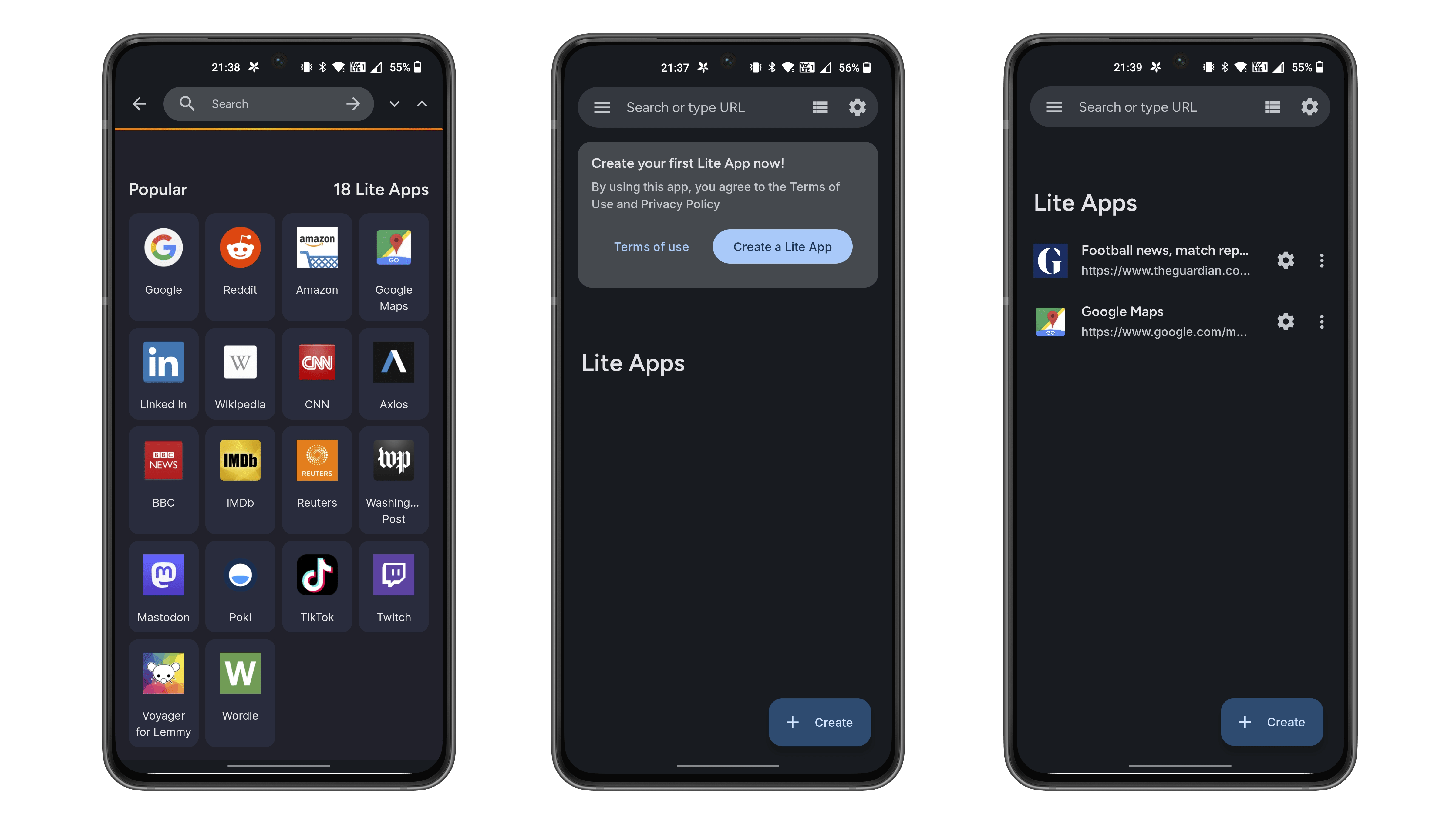 Top 5 apps - Hermit screenshots