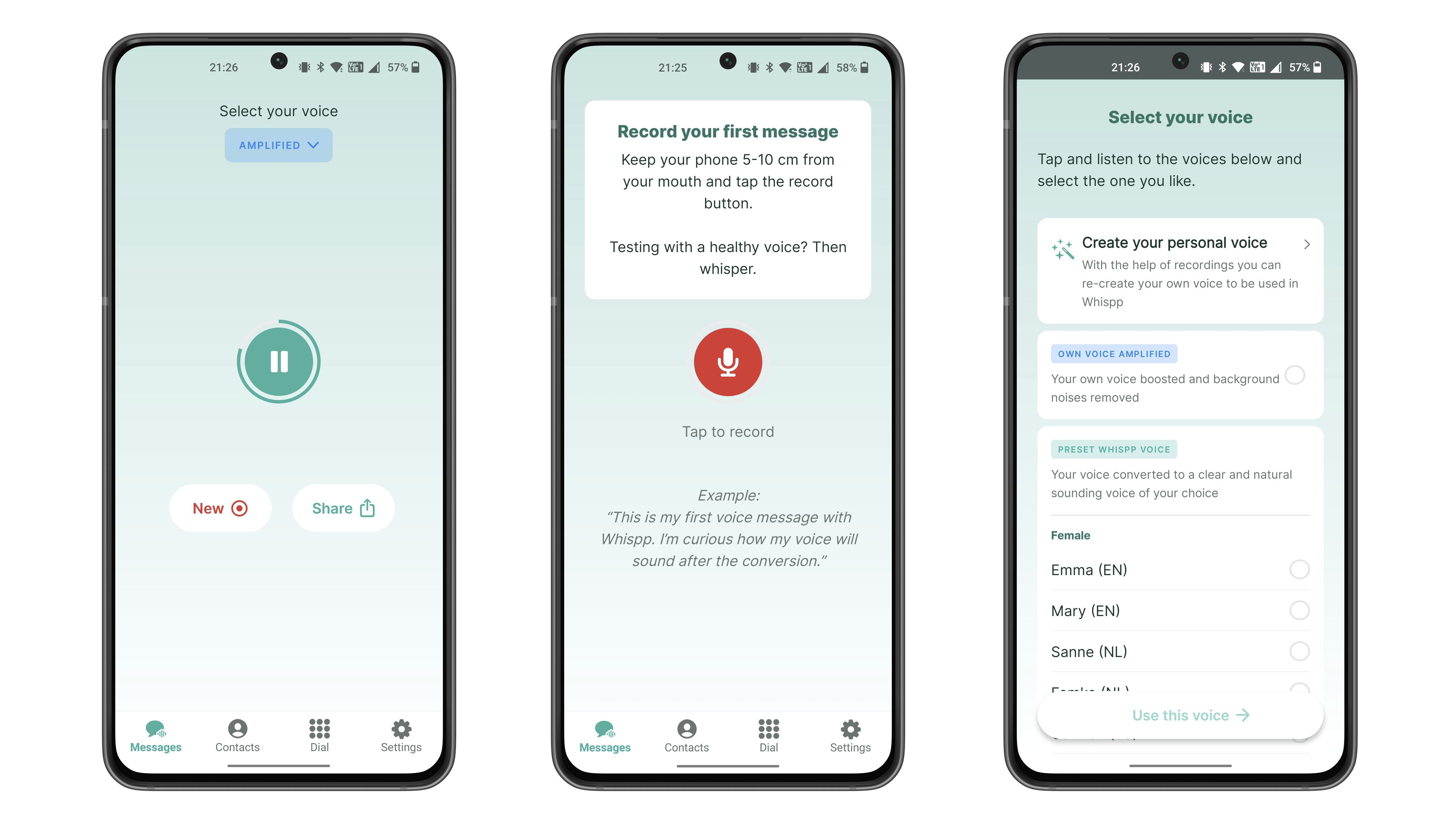 Top 5 apps - Whispp screenshots