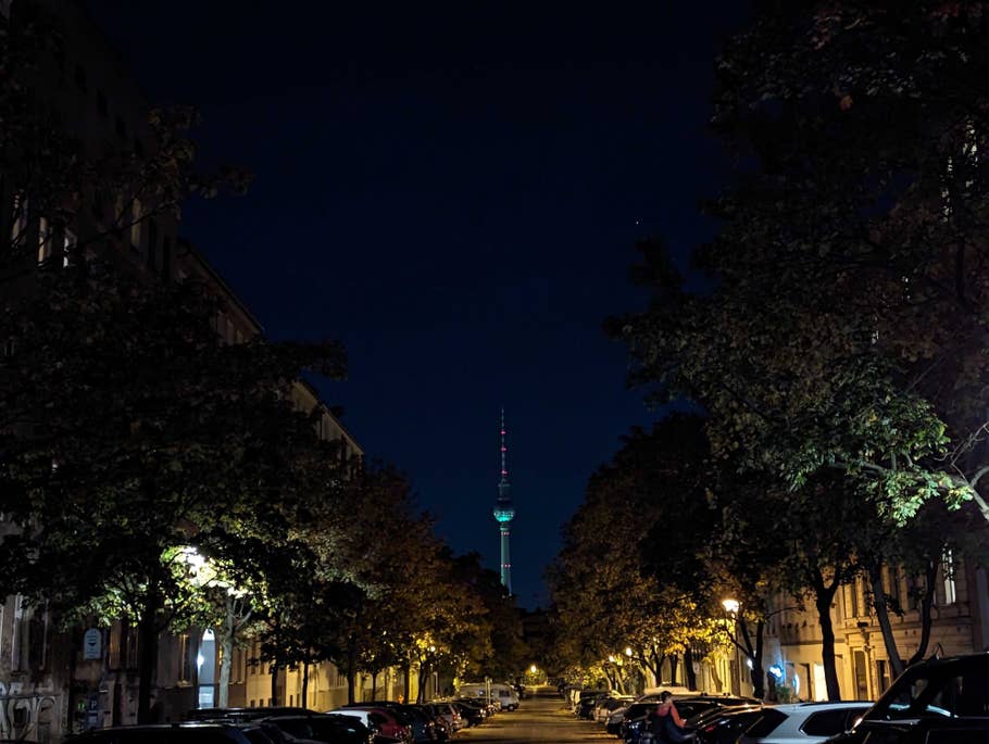 Google Pixel 7 test photo de nuit