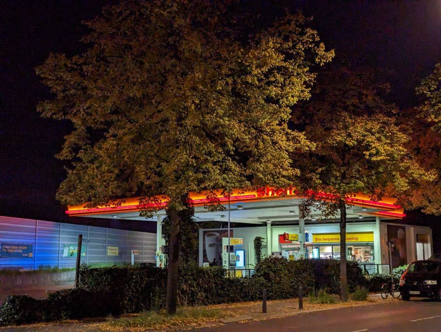 Google Pixel 7 test photo de nuit