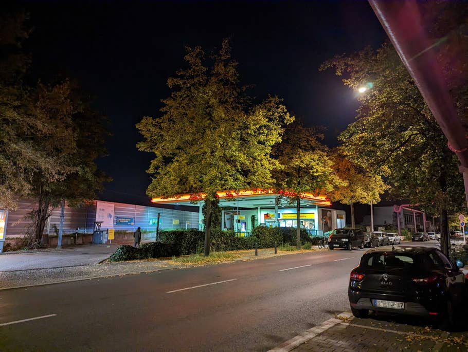 Google Pixel 7 test photo de nuit