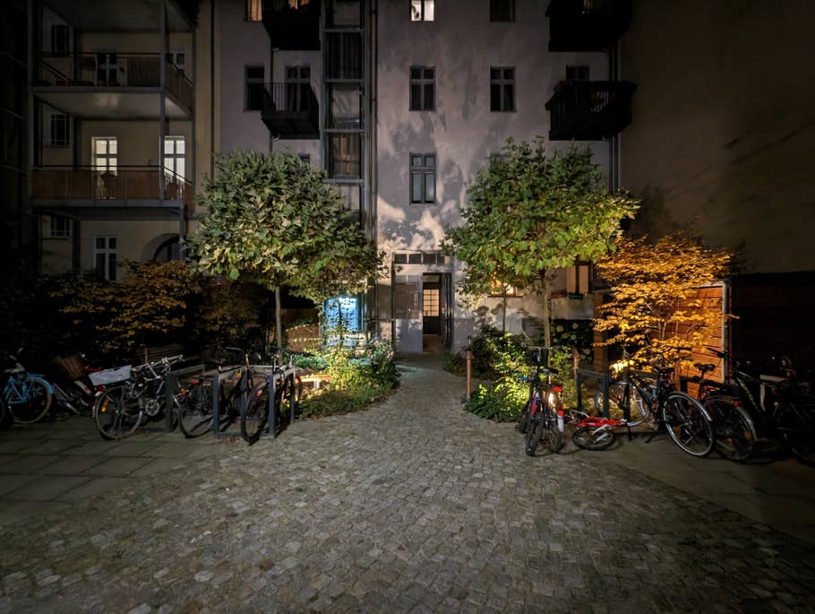 Google Pixel 7 test photo de nuit