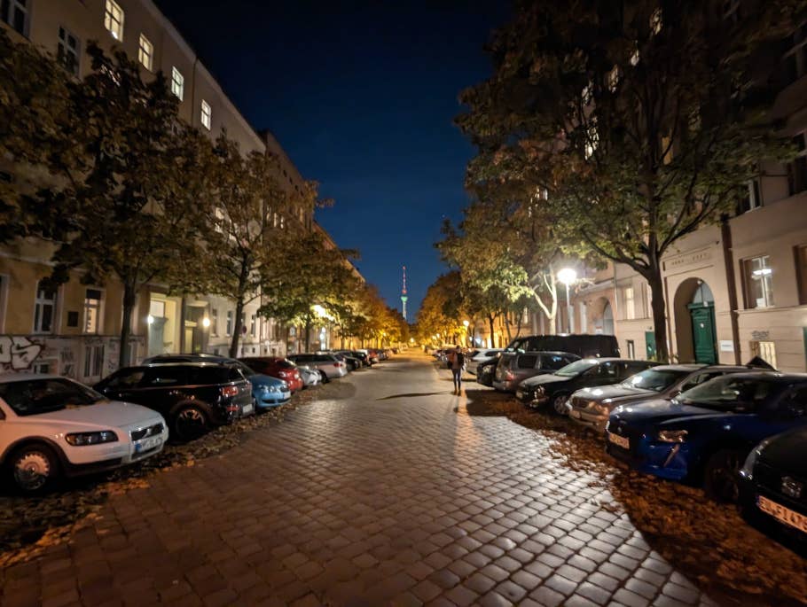 Google Pixel 7 test photo de nuit