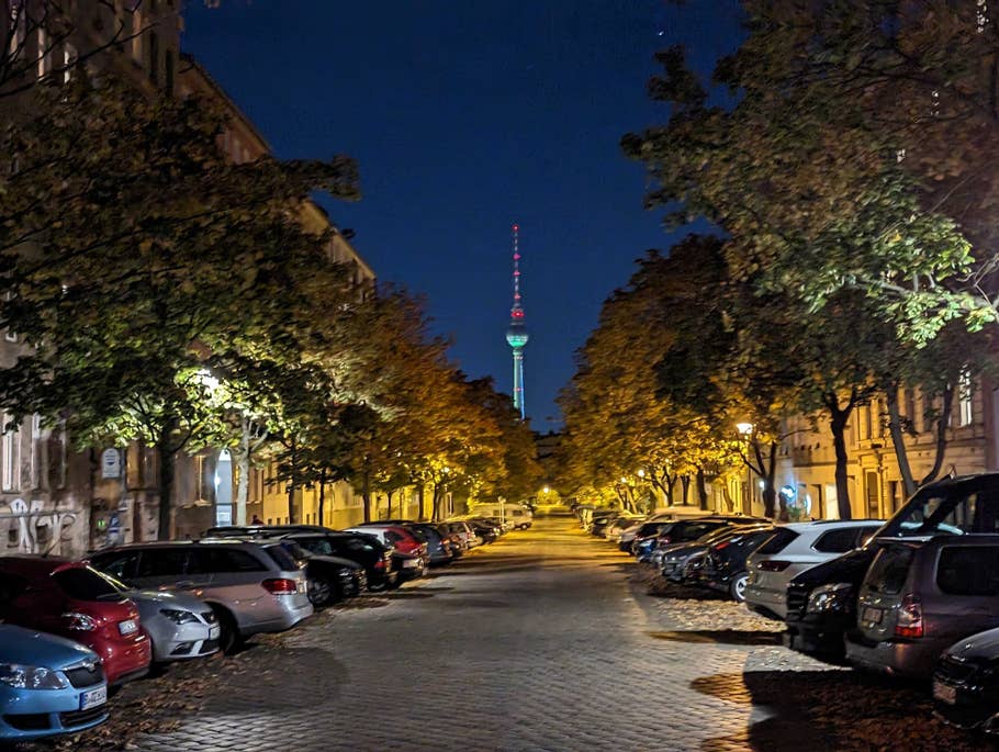 Google Pixel 7 test photo de nuit