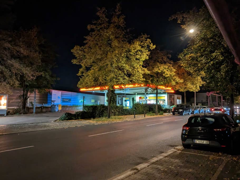 Google Pixel 7 test photo de nuit