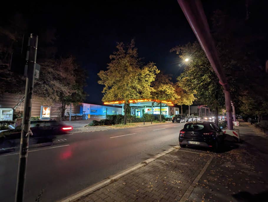 Google Pixel 7 test photo de nuit