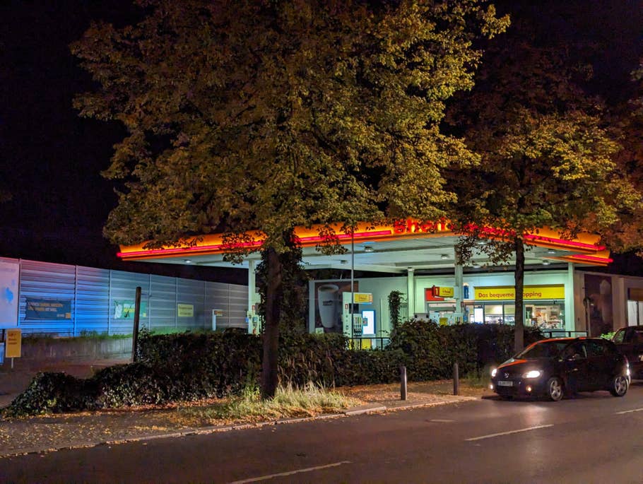 Google Pixel 7 test photo de nuit