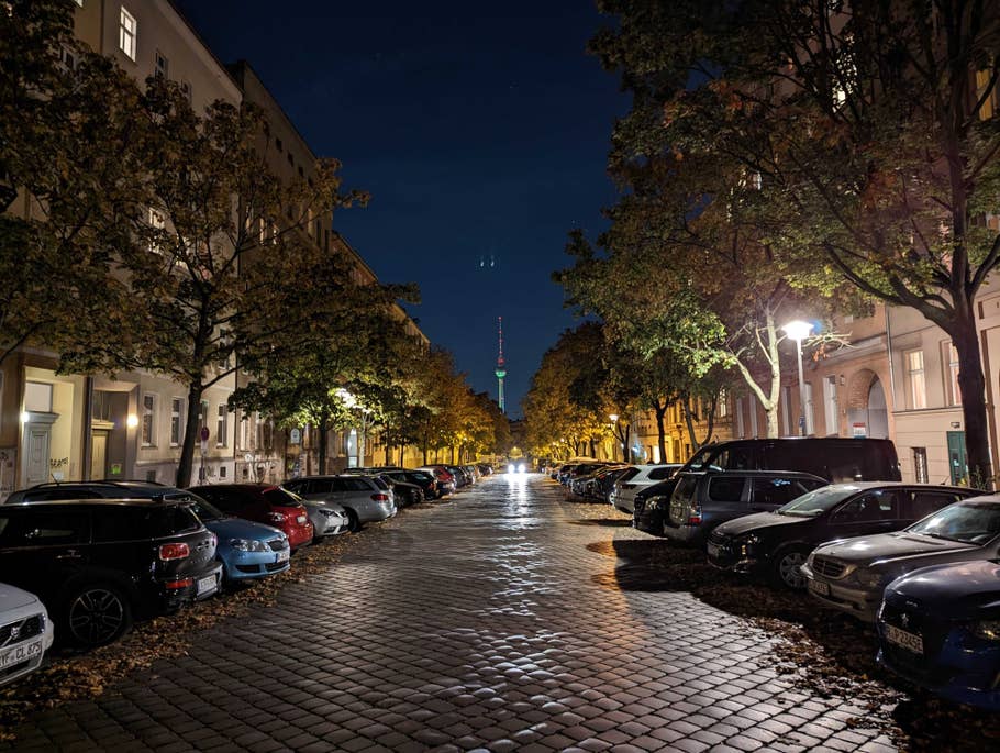 Google Pixel 7 test photo de nuit