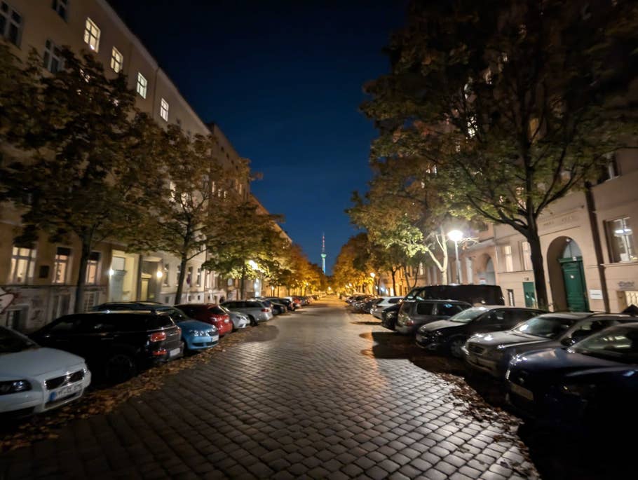 Google Pixel 7 test photo de nuit